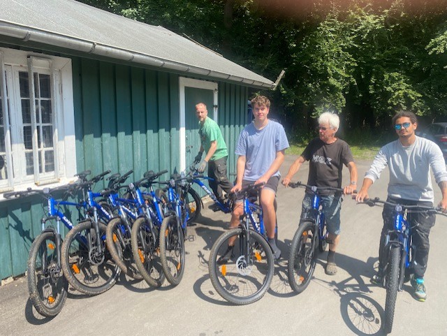 Cykler modtaget fra Friluftsraadet Cykler modtaget fra Friluftsraadet